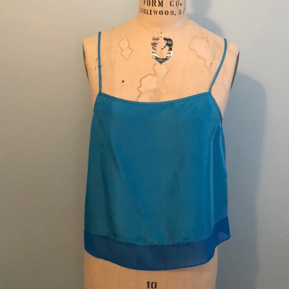 Diane Von Furstenberg 100% Silk Tank